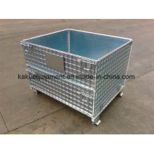 Stackable Folded Galvanized Steel Welded Heavy Duty Mesh Box